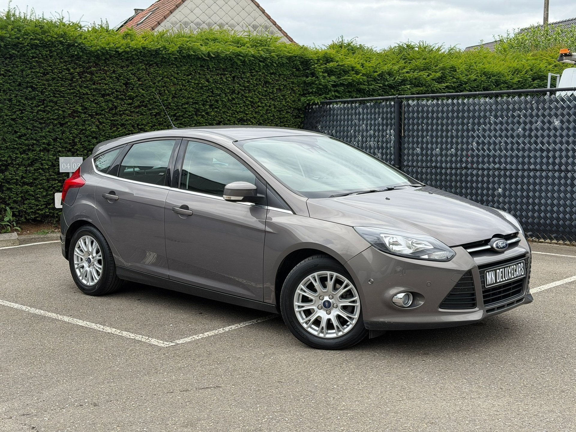 Ford Focus EcoBoost Titanium 1.0, Auto's, Euro 5, Stof, Gebruikt, Bedrijf