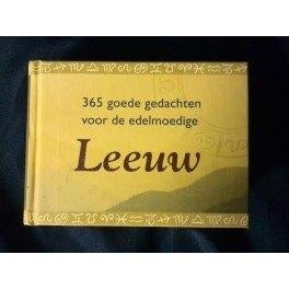 Horoscoop boek leeuw 365 goede gedachten.., Boeken, Esoterie en Spiritualiteit, Ophalen of Verzenden, Zo goed als nieuw, Astrologie