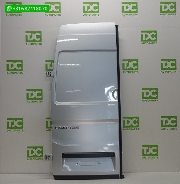 VW Crafter (16-19) Achterdeur links dicht zilvergrijs H2., Arrière, Enlèvement ou Envoi, Volkswagen, Utilisé