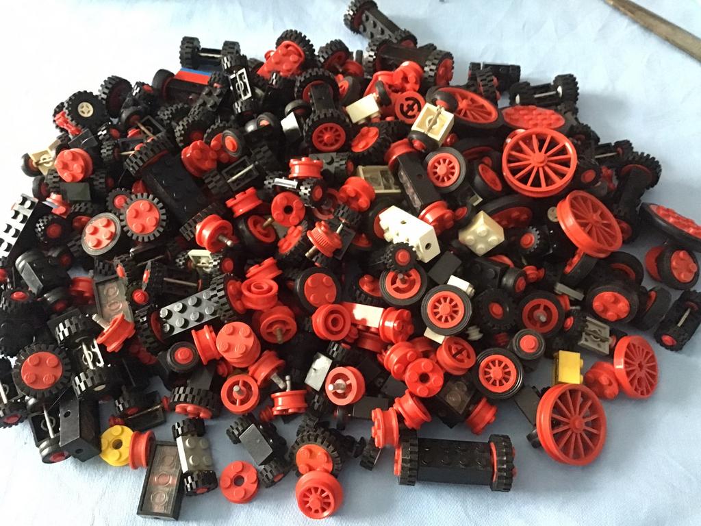 Lego oude technic banden, Kinderen en Baby's, Speelgoed | Duplo en Lego, Ophalen of Verzenden, Zo goed als nieuw, Lego, Technic