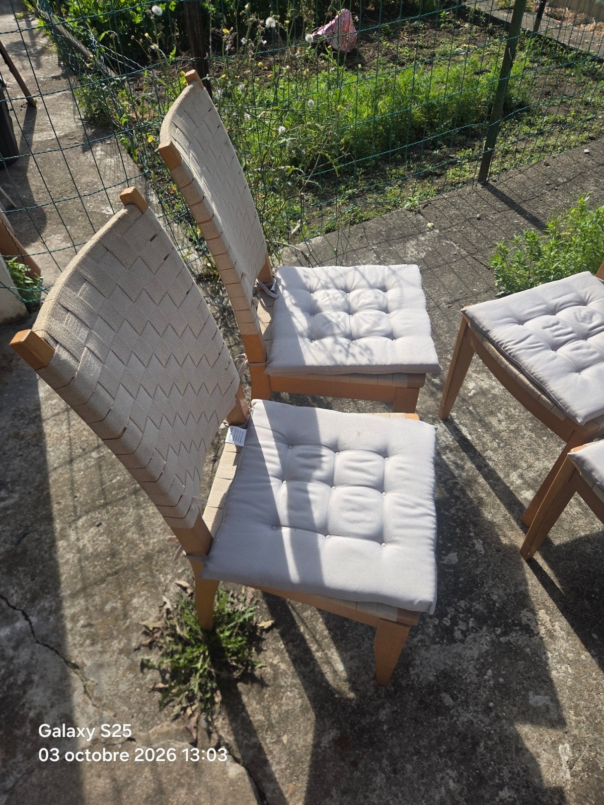 chaises pour table, Maison & Meubles, Enlèvement ou Envoi