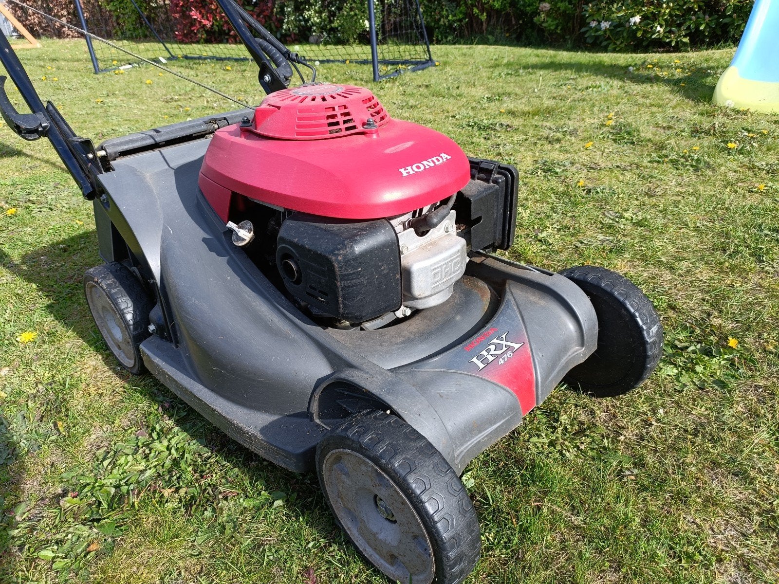 Grasmaaier Honda HRX 476, Ophalen