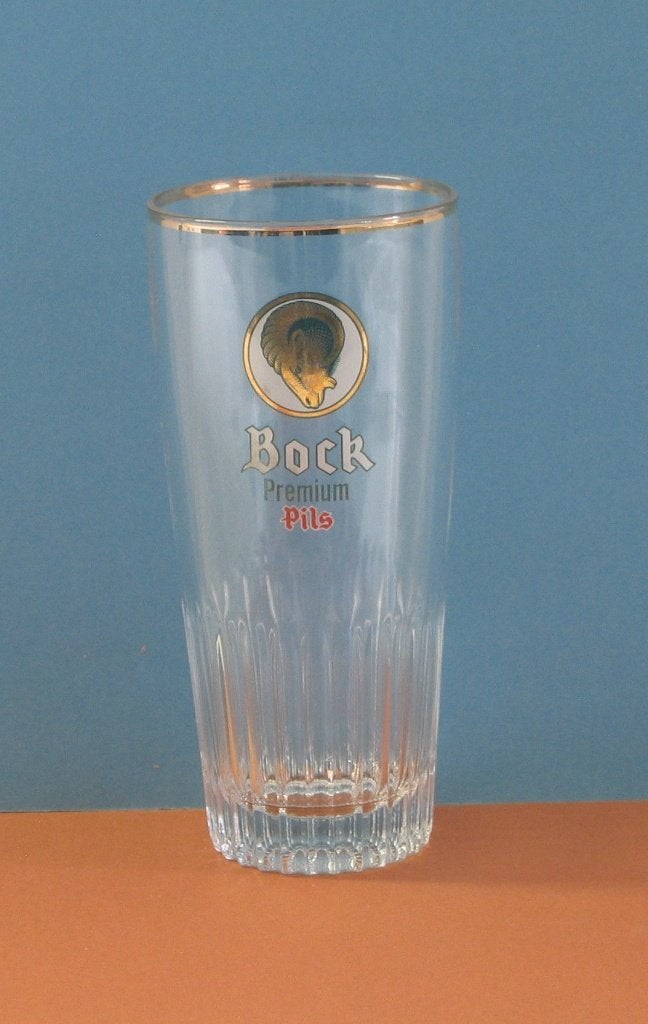BIERGLAS BOCK 78, Verzamelen, Ophalen, Gebruikt, Glas of Glazen, Overige merken