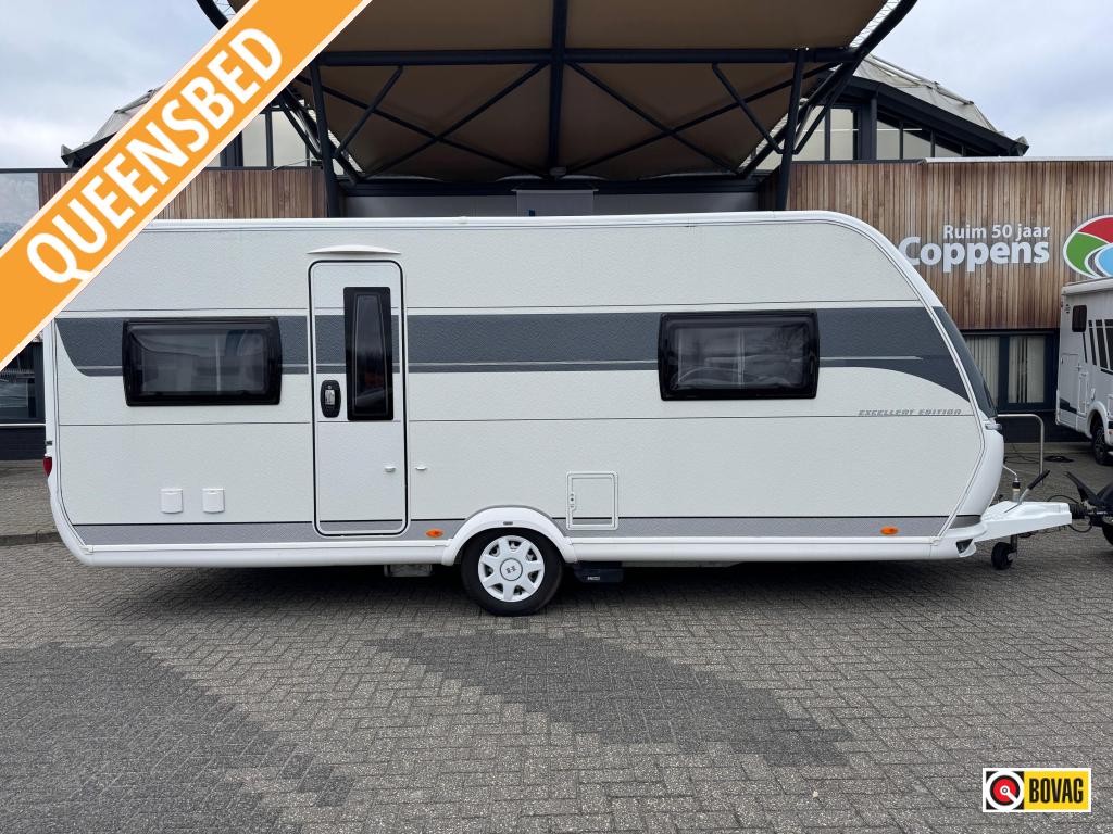 Hobby Excellent Edition 540 UFF 2024 MOVER + NIEUWE TENT!, Caravans en Kamperen, Caravans, tot en met 4, 1250 - 1500 kg, Rondzit