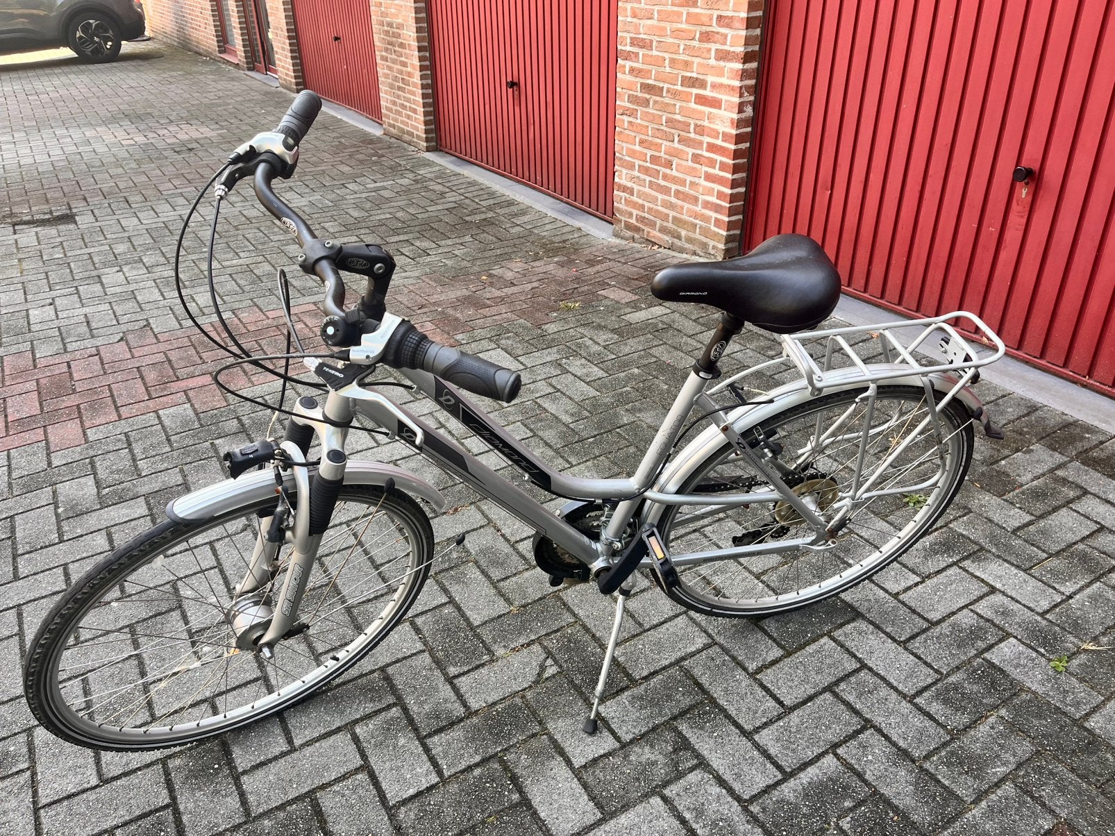 fiets voor reserveonderdelen, Ophalen, Gebruikt