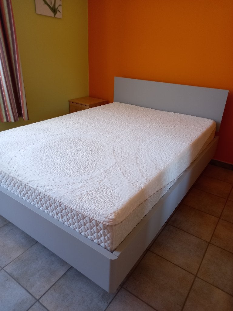 lit ,sommier ,matelas, Maison & Meubles, Fermeture éclair, Gris, Autres marques, Autres matériaux
