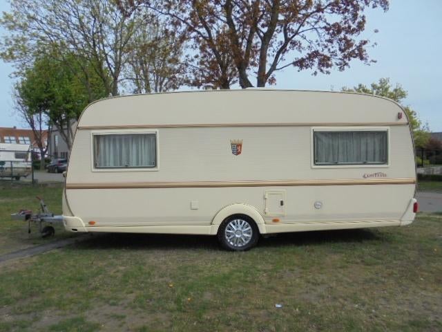 TABBERT 520,2x ELEKTRISCH ENKELBED,RONDZIT-WC-TENT+MOVER, Rondzit, Tabbert, Bedrijf, Tot en met 4