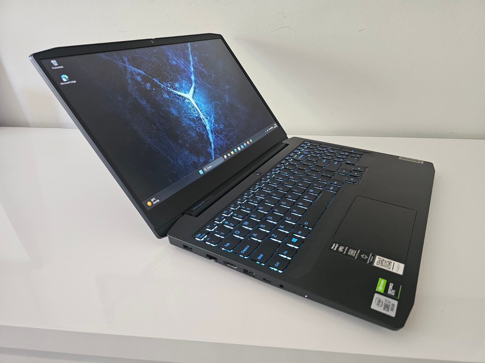 Lenovo Ideapad 15" FHD Gaming i7-10750H/GTX1650/16GB/512GB, Computers en Software, Windows Laptops, Met videokaart, Zo goed als nieuw