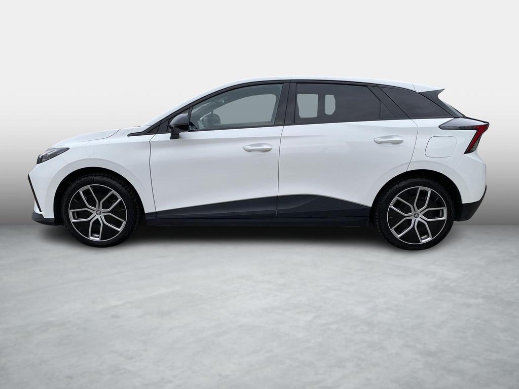 MG MG4 64 kWh Luxury, Auto's, MG, Automaat, Gebruikt, 1675 kg, Wit