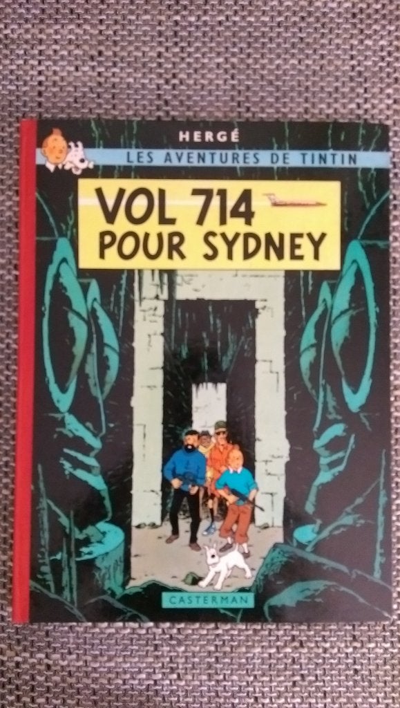 RARE TINTIN TL PRINCEPS VOL 714 POUR SYDNEY B37 1968 2000EX, Livres, Enlèvement ou Envoi, Une BD, Utilisé, HERGE