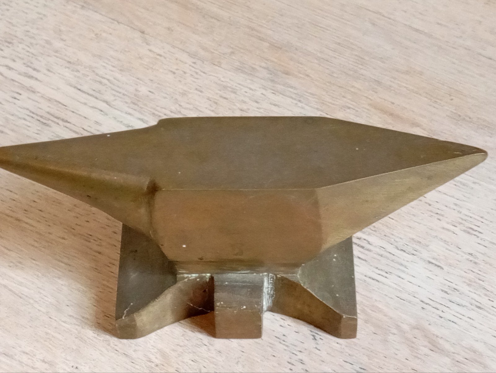 Enclume en bronze... Largeur 15 CM/7 CM, Enlèvement ou Envoi, Bronze