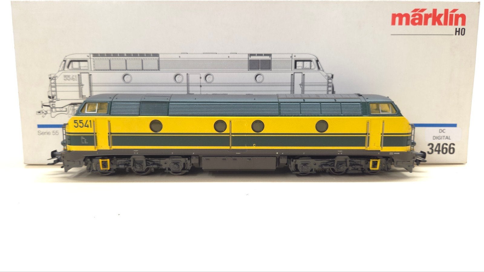 5541 SNCB Märklin Hamo Dc Digital, Enlèvement ou Envoi, Märklin