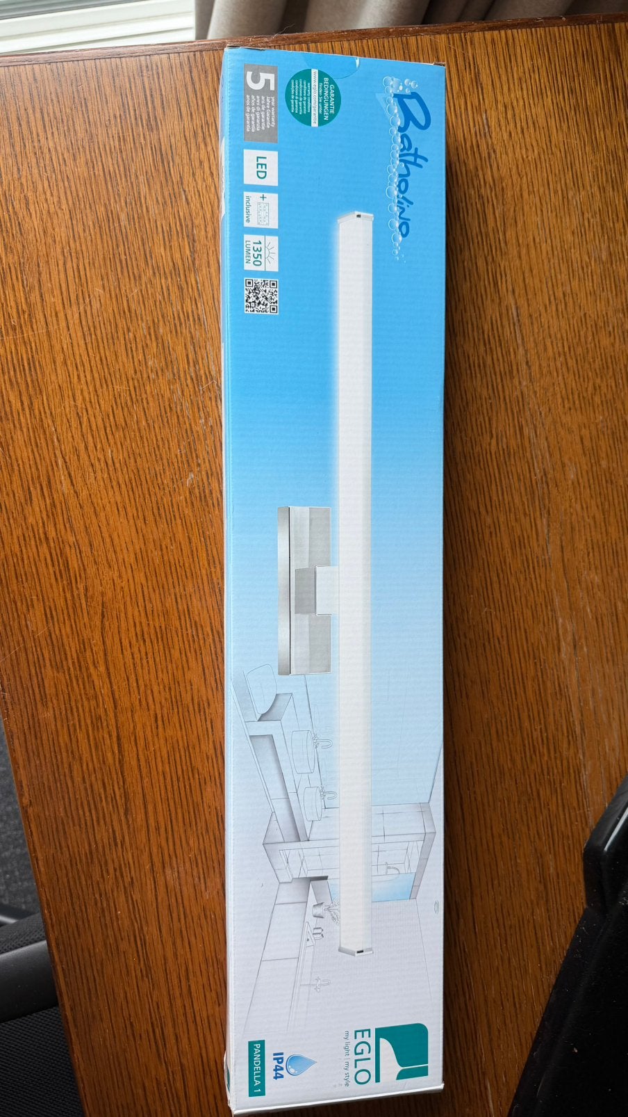 Nieuwe badkamerlamp, Neuf, Blanc neutre, Eglo, 10 à 30 watts