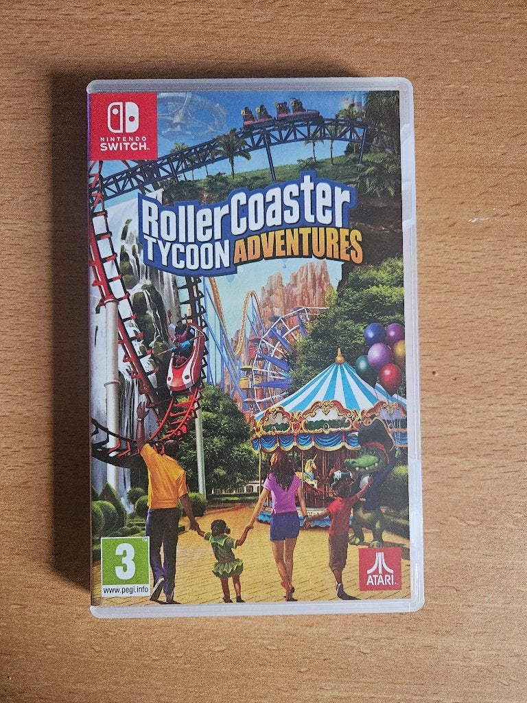 RollerCoaster Tycoon Adventures switch, 1 speler, Ophalen of Verzenden, Zo goed als nieuw, Vanaf 7 jaar