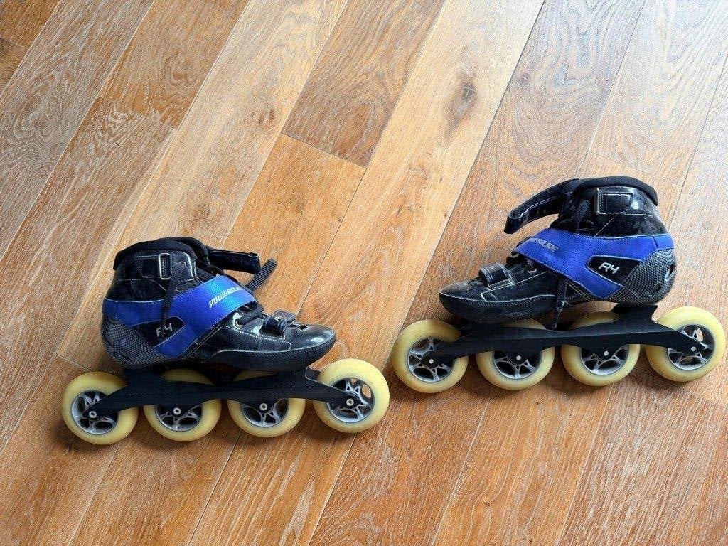 Powerslide R4 skates, Sport en Fitness, Skeelers, Ophalen, Zo goed als nieuw, Powerslide