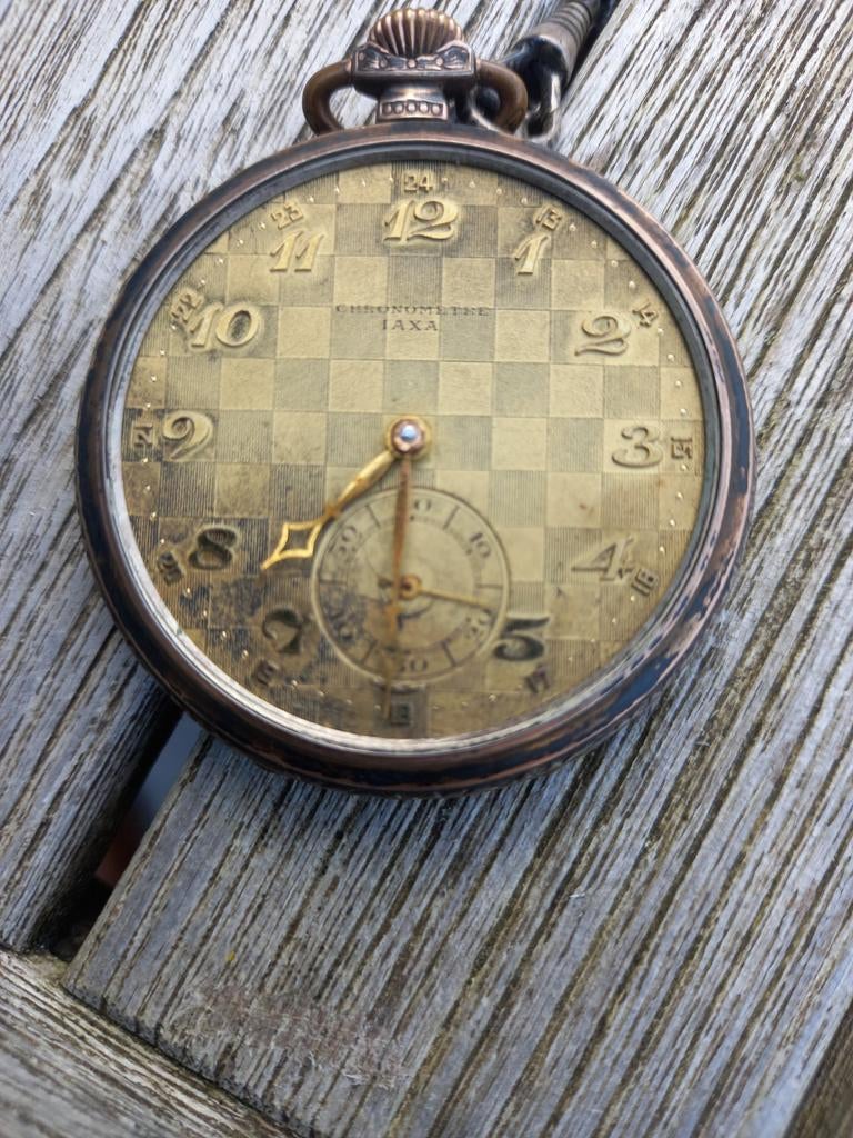 Montre Ancienne Favre Leuba, Bijoux, Sacs & Beauté, Montres | Hommes, Enlèvement ou Envoi, Montre de poche