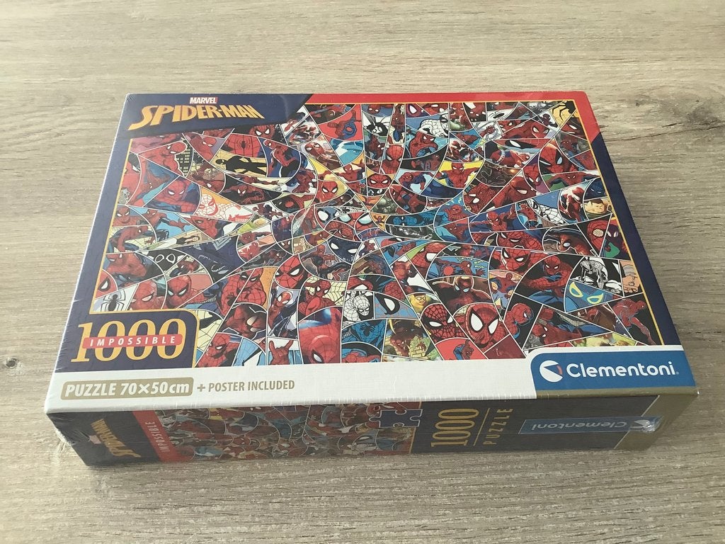 Marvel Spider-Man puzzle (Nieuw) (1000 stuks), Ophalen of Verzenden, 500 t/m 1500 stukjes, Nieuw, Legpuzzel