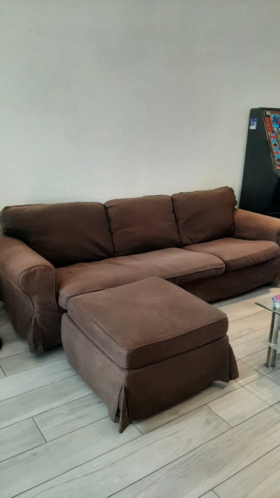 fauteuil avec coin, Enlèvement