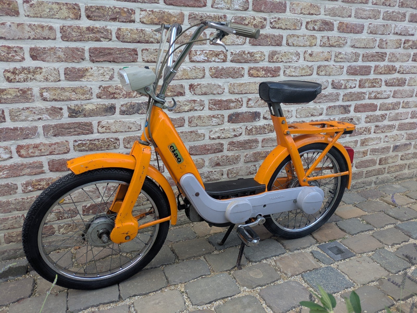 Piaggio Ciao Vario de 1973 avec volant en V., Enlèvement, Classe B (45 km/h), 49 cm³