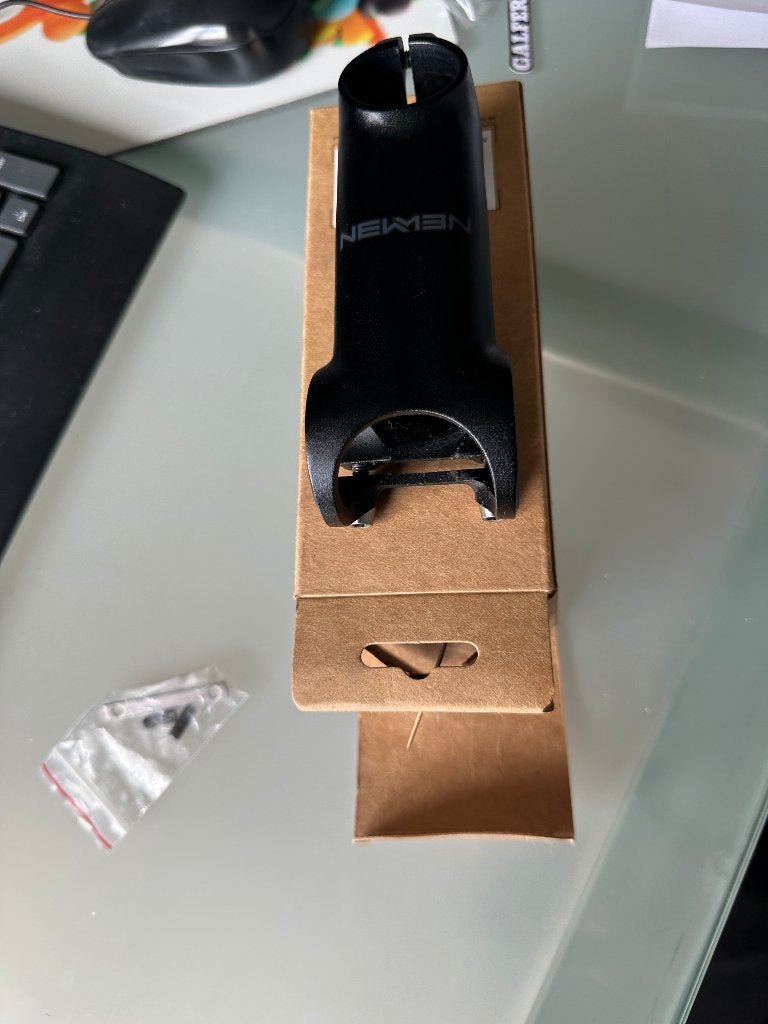 Newmen Evolution SL 318.2 stuurpen, Vélos & Vélomoteurs, Vélos Pièces, Enlèvement ou Envoi, Comme neuf, Aluminium