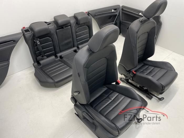 VW Golf 7 5G Interieur Compleet Leer blauwstiksel (5G0885405, Enlèvement ou Envoi, Utilisé