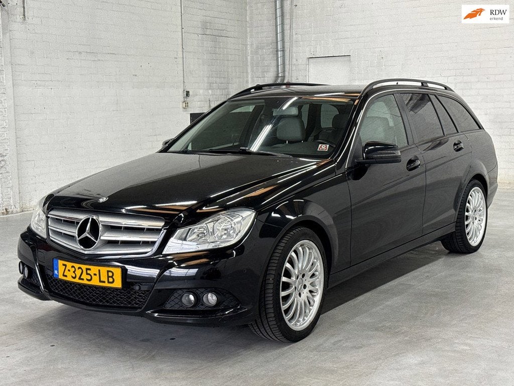 Mercedes-Benz C-klasse Estate 180 CDI Prestige Elegance | Na, Auto's, Automaat, Euro 5, Achterwielaandrijving, Beige