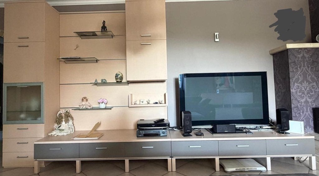 Woonkamerwand/dressoir/hoge kast, Ophalen, Gebruikt