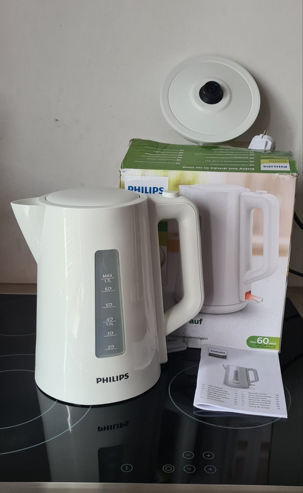 Bouilloire PHILIPS ️ neuve ️, 1 à 2 litres, Enlèvement, Neuf