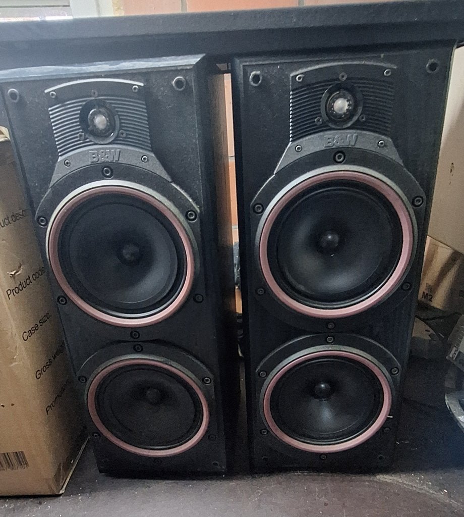 Luidsprekers set Bowers & Wilkins, Audio, Tv en Foto, Luidsprekerboxen, Ophalen, Gebruikt, 60 tot 120 watt, Bowers & Wilkins (B&W)