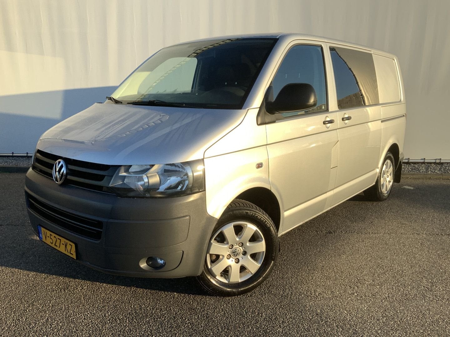 Volkswagen Transporter 2.0 Benzine Airco Navi Dub Schuifdeur, Autos, Achat, Entreprise, Boîte manuelle, LPG