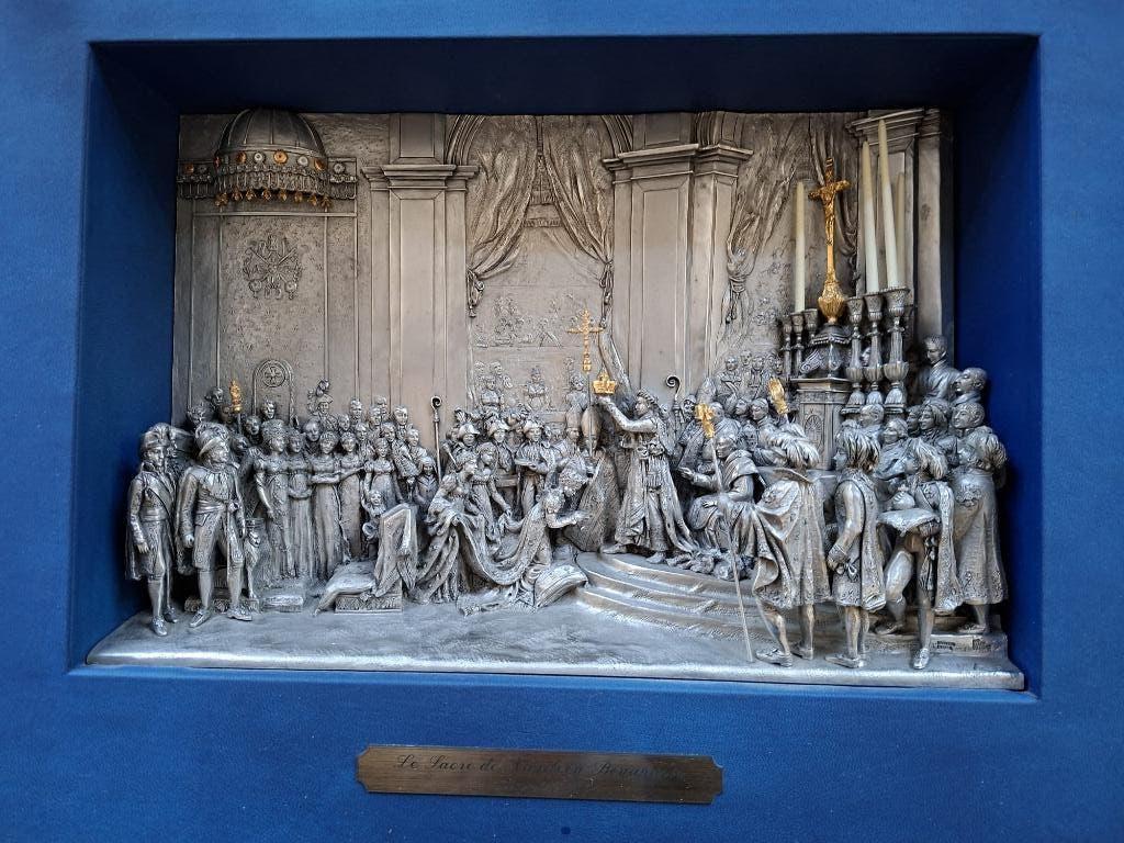 Sacre de Napoléon - Les Etains du Prince, Ophalen