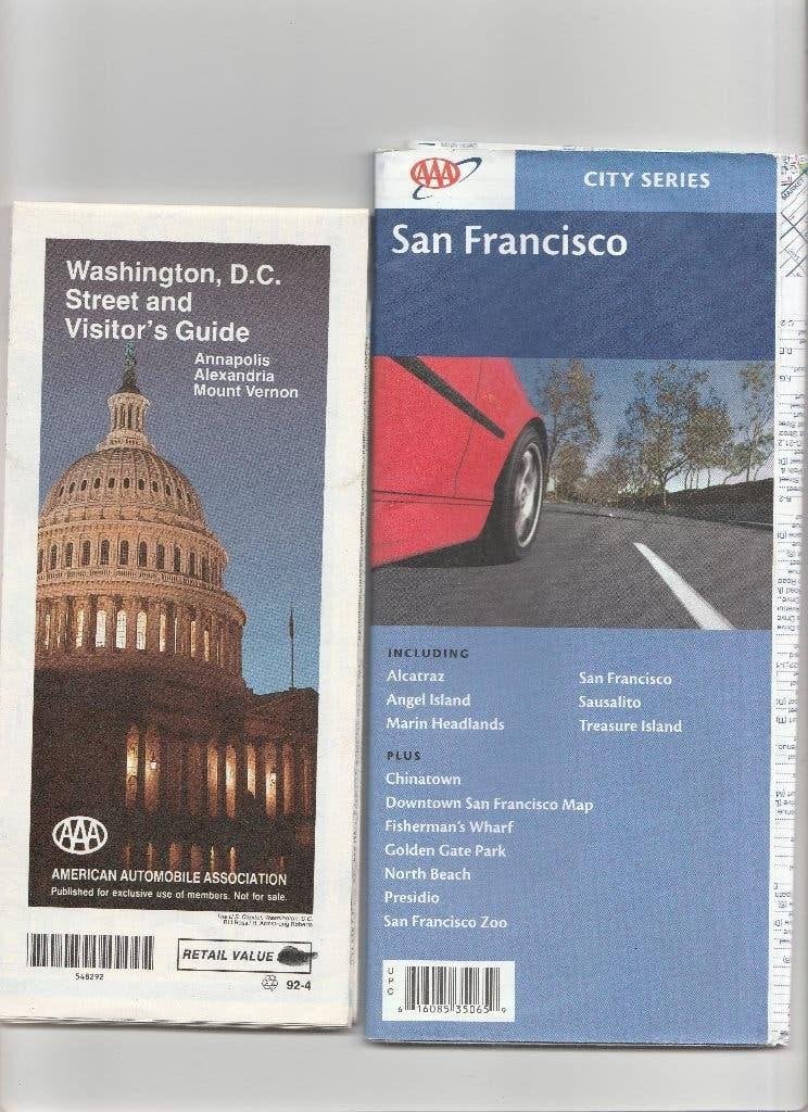 San Francisco , Washington DC, Ophalen of Verzenden, Zo goed als nieuw