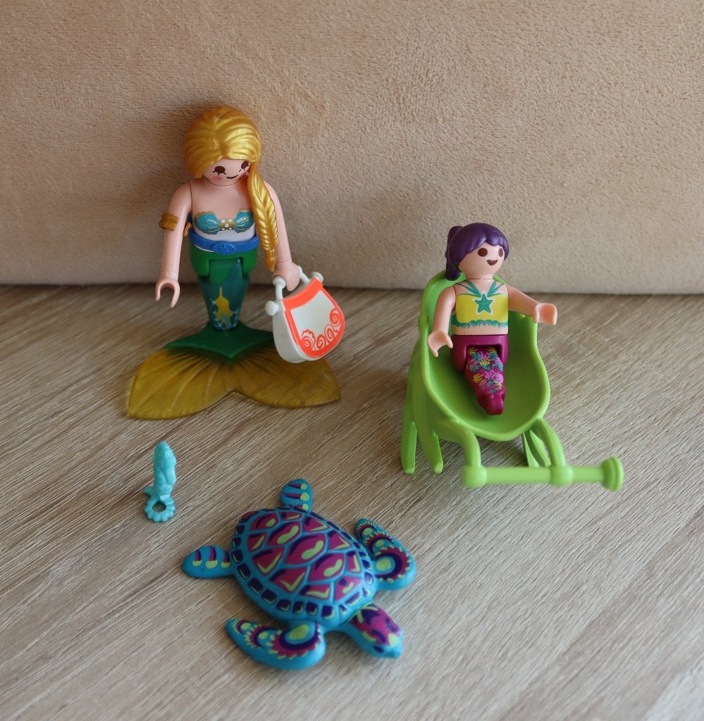 Playmobil - Famille de sirènes, Enlèvement