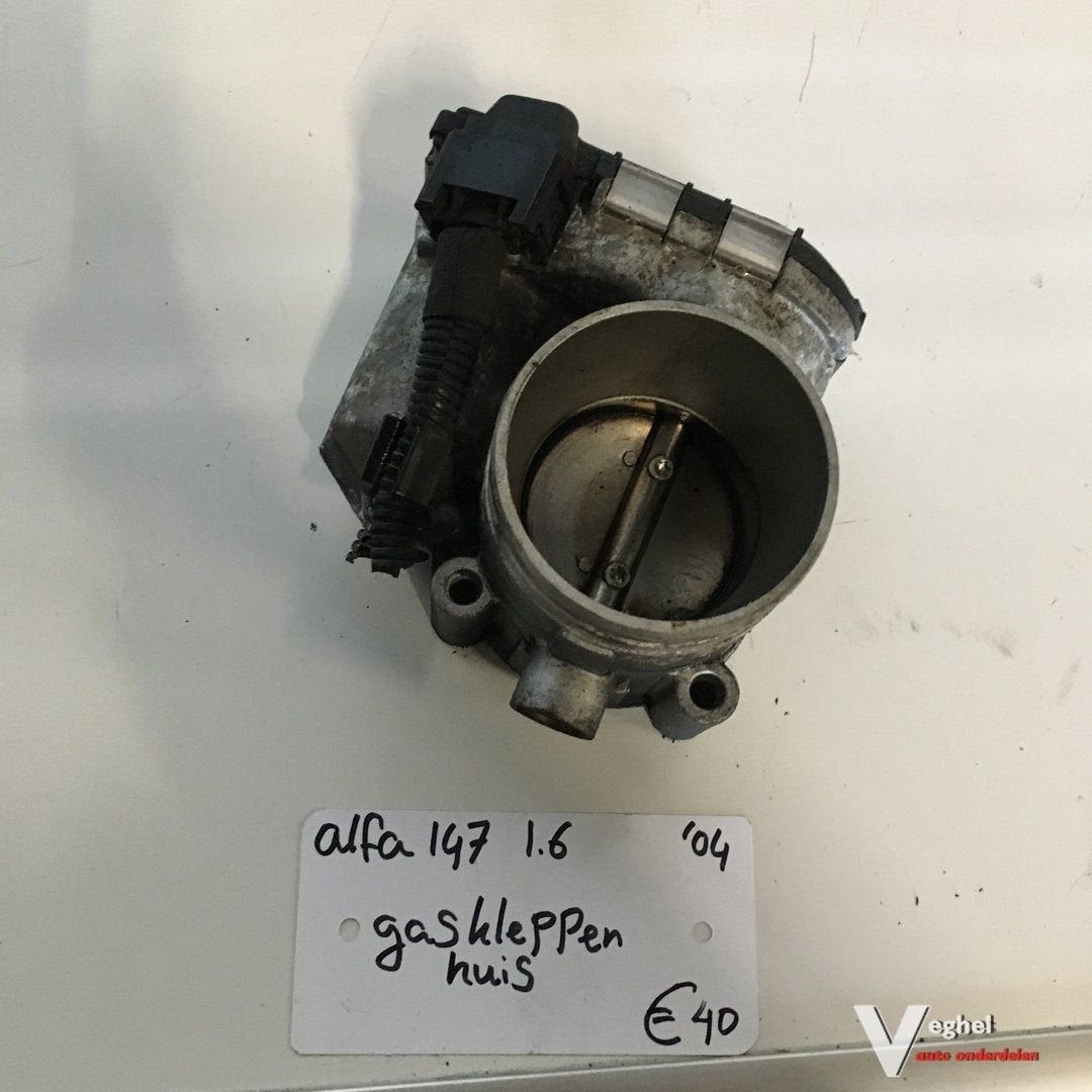 Alfa 147 1.6 2004 Gasklephuis, Gebruikt, -, -, Ophalen of Verzenden