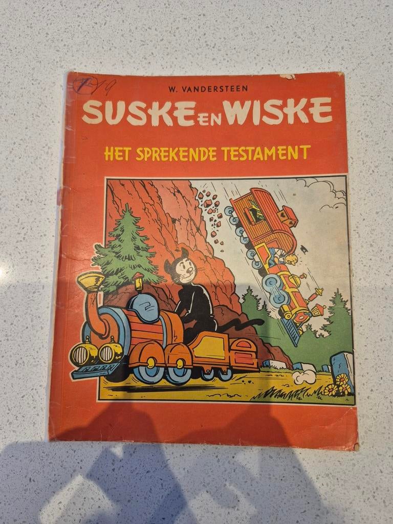 Het sprekende testament, Boeken, Stripverhalen, Ophalen, Gelezen