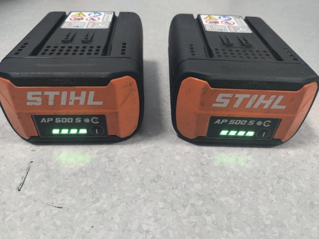 2 BATTERIES STIHL AP500S, Enlèvement ou Envoi, Utilisé, STIHL