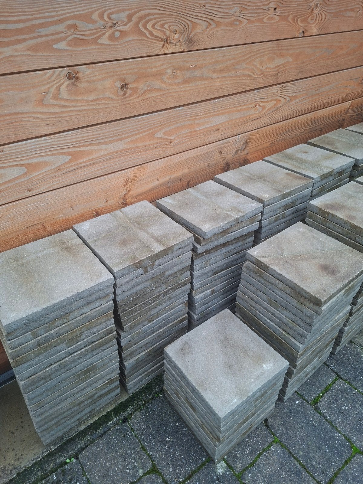 betonnen tegels(dals), Ophalen, Overige typen, Zo goed als nieuw, 10 m² of meer