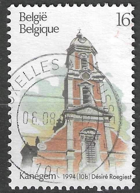 Belgique 1994 - Yvert 2556 /OBP 2562 - Tourisme - 16 F. (ST), Envoi, Affranchi, Oblitéré