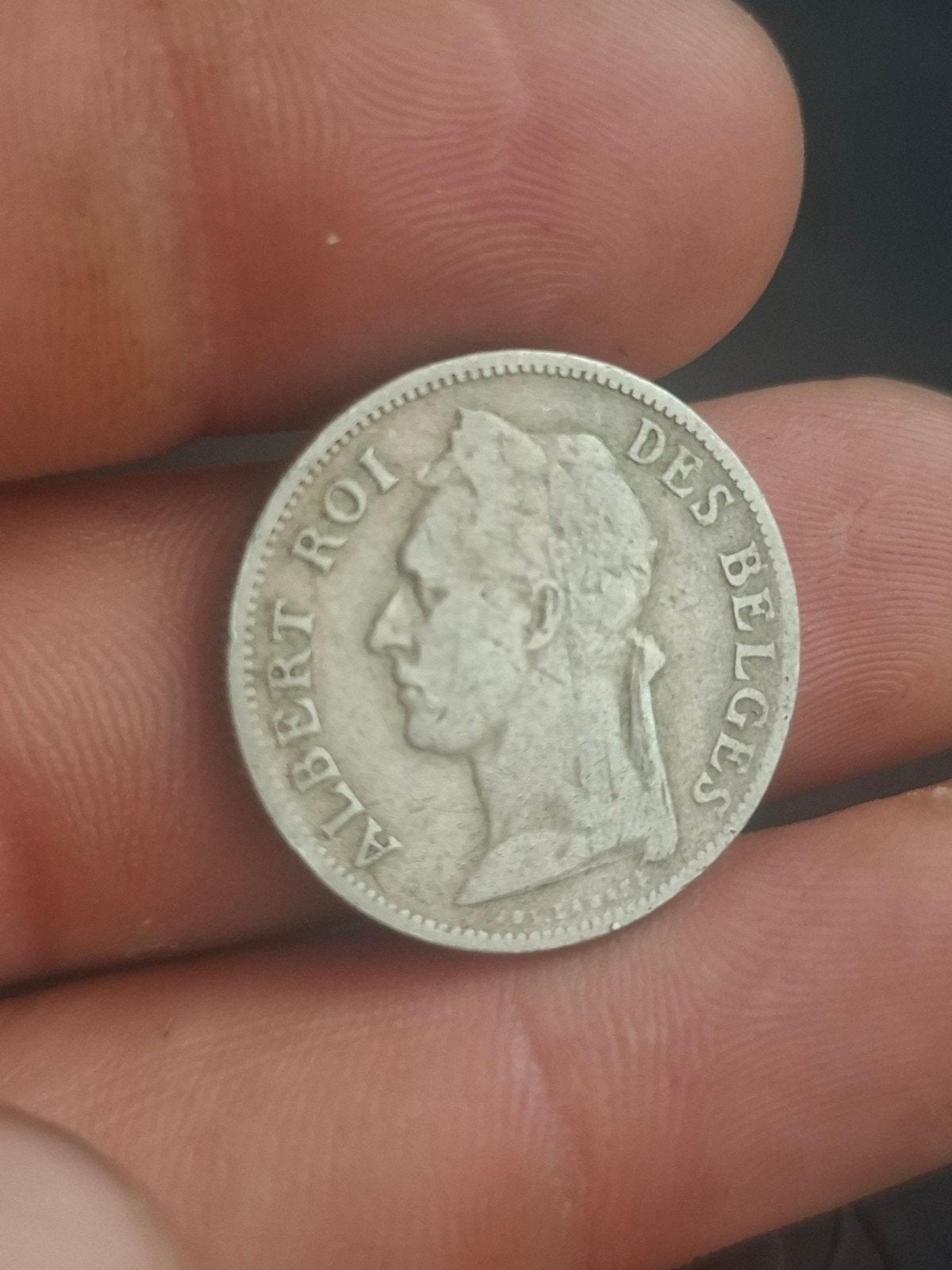 Zeldzame 50 Centimes Congo Belge munt 1929 9 over 7, Postzegels en Munten, Munten | België, Ophalen of Verzenden