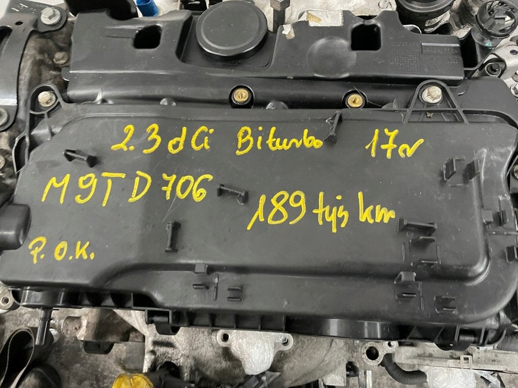 Moteur M9T706 Complet MASTER RENAULT, Autos : Pièces & Accessoires, Envoi, Utilisé, Skoda