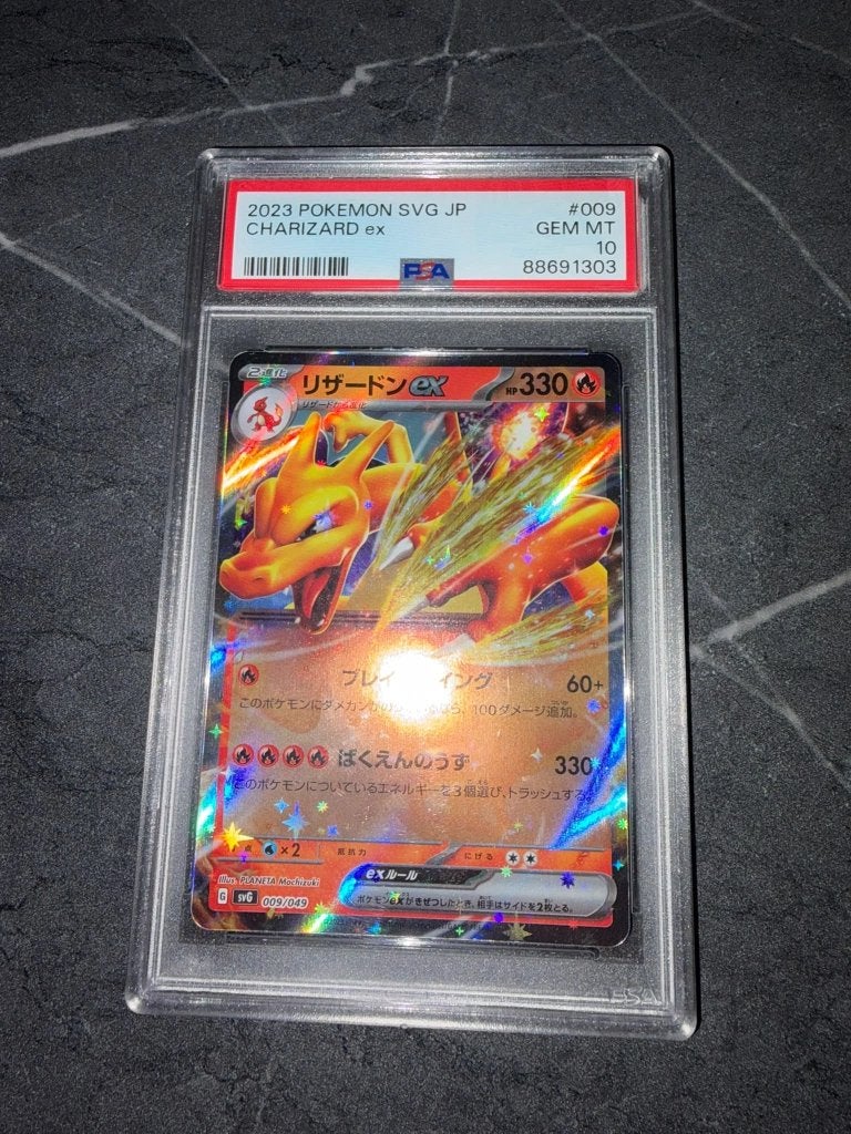 Pokémon Charizard ex 9/49 Venusaur and Charizard PSA 10