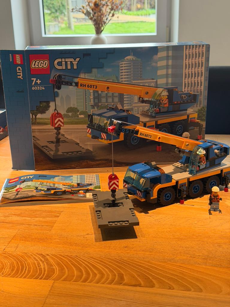 LEGO City 60324 – La Grue Mobile, City, Enlèvement ou Envoi, Lego, Comme neuf