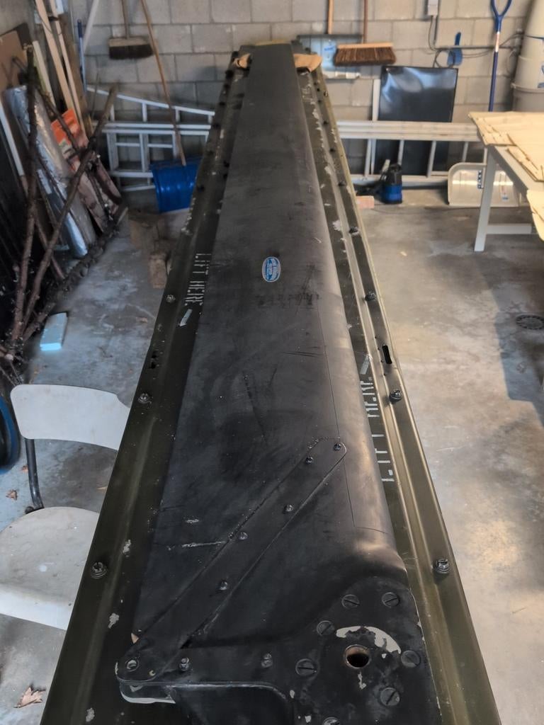 Helicopter rotorblad, Ophalen