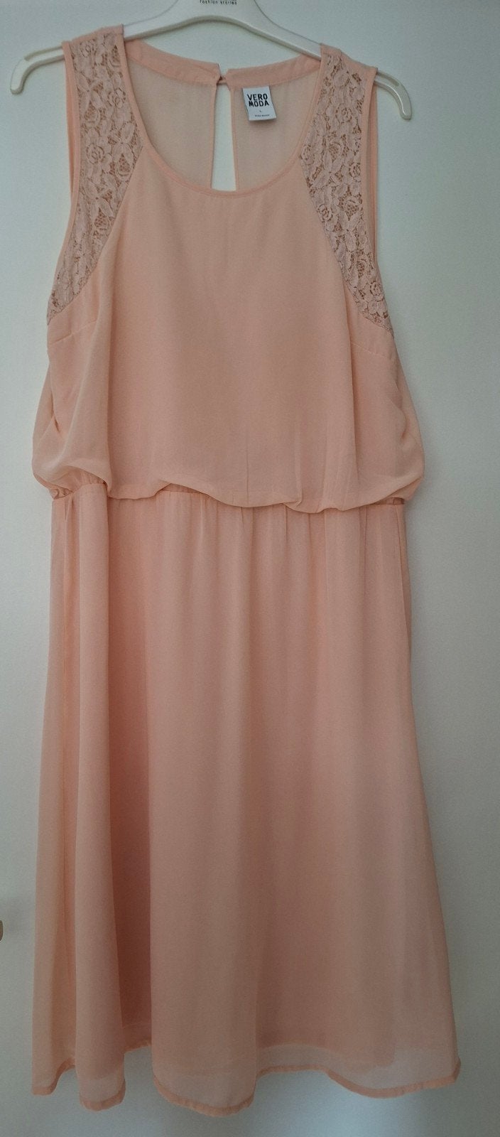 mooi zomerkleed - VERO MODA - maat L - zalmroze, Ophalen of Verzenden, Maat 42/44 (L)