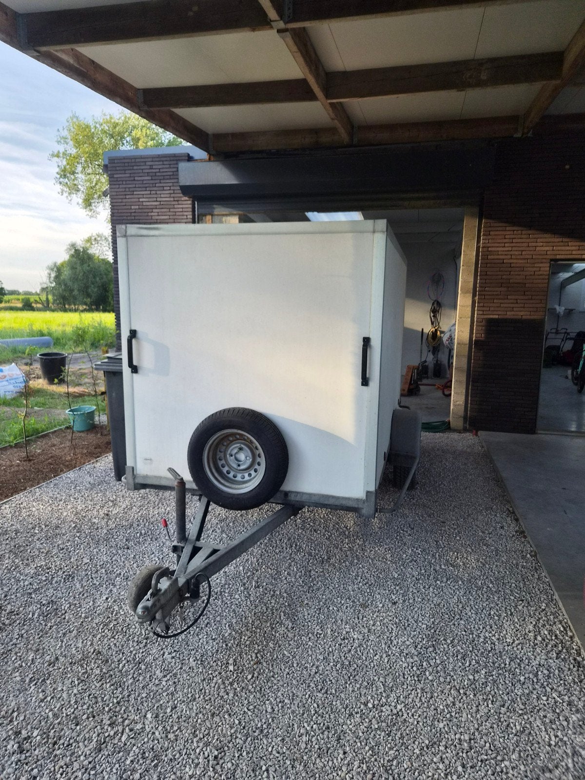 Aanhangwagen 3M gesloten ongeremd, Autos : Divers, Remorques, Enlèvement