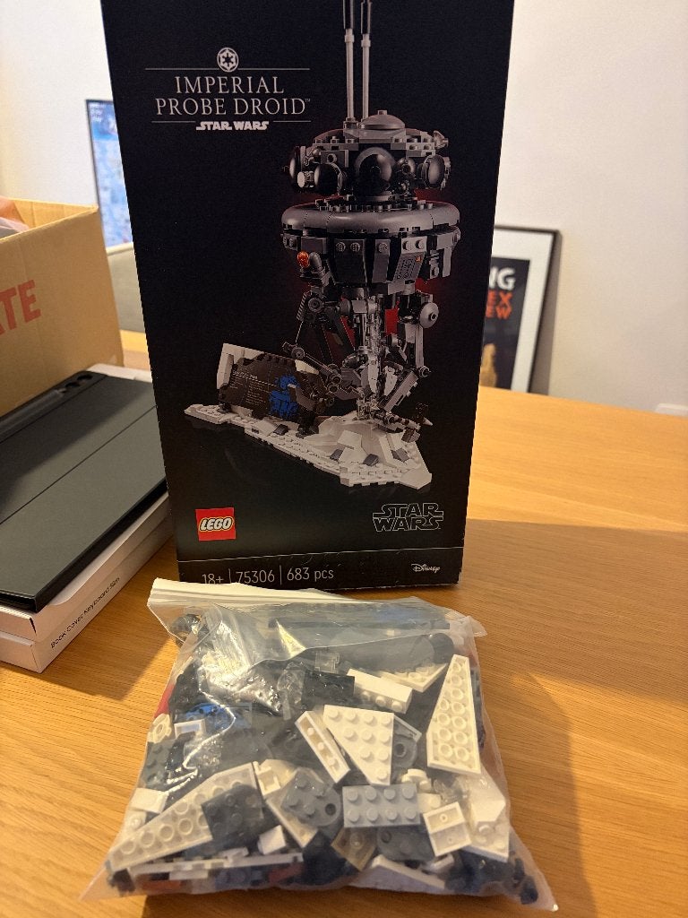 Lego Star Wars 75306 Imperial Probe Droid, Ophalen, Inclusief instructies, Lego, Star Wars