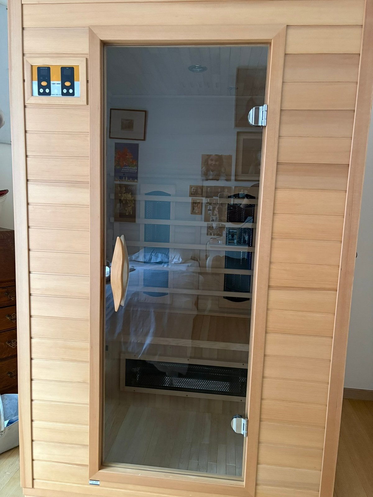 Sauna infrarouge de la marque SuperSauna en très bon état., Enlèvement, Comme neuf