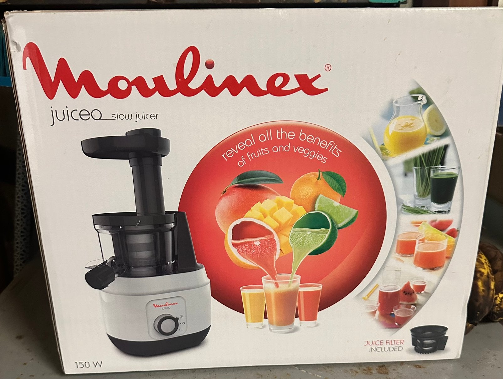 Moulinex ZU150110, Elektronische apparatuur, Juicers, Ophalen, Slowjuicer