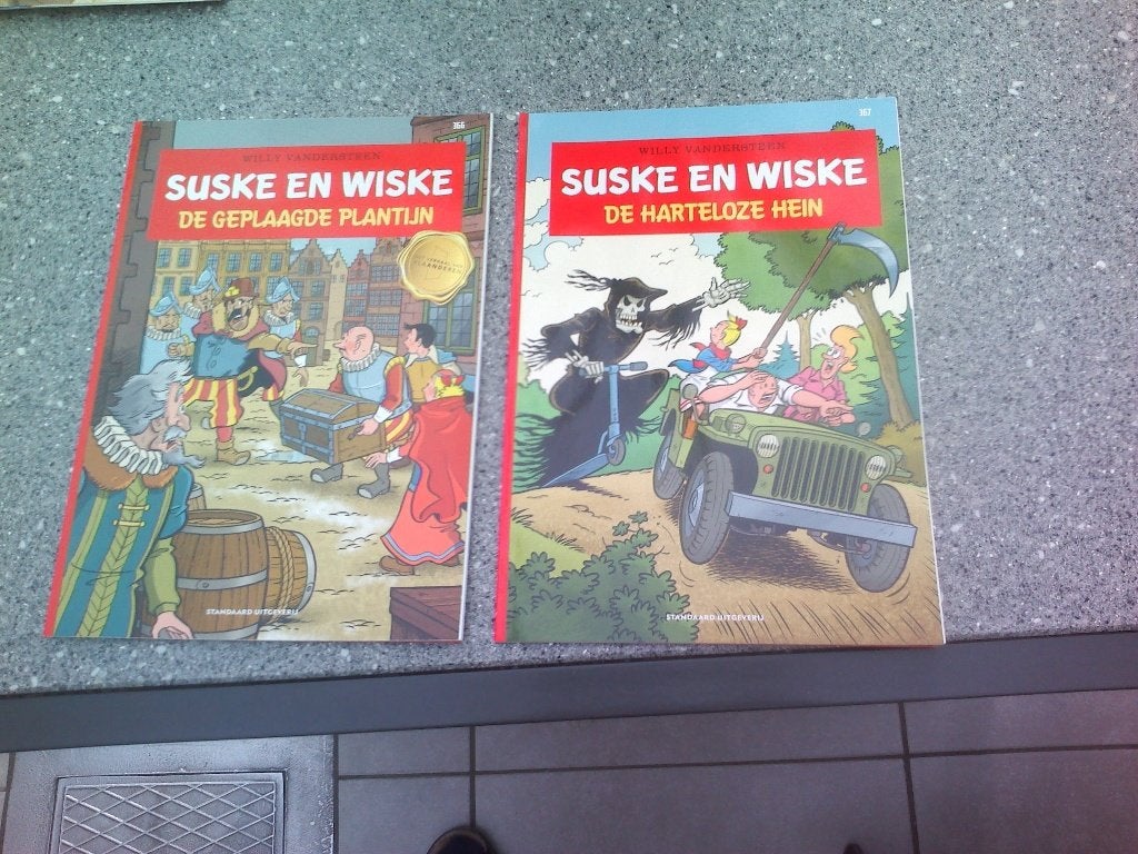2 Suske & Wiske strips.Nrs 366 en 367., Boeken, Stripverhalen, Meerdere stripboeken, Ophalen of Verzenden, Zo goed als nieuw, Willy Vandersteen
