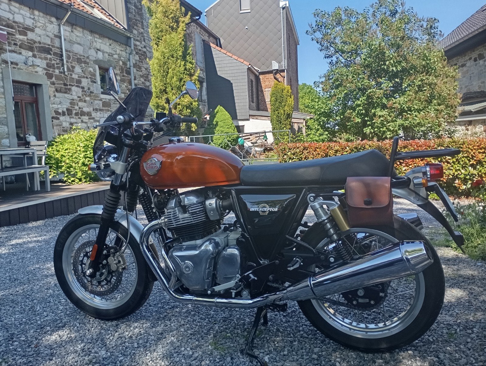 Royal Enfield Interceptor 650cc 4750 km 2022, Motos, Occasion, Plus de 35 kW, 2 cylindres, Particulier